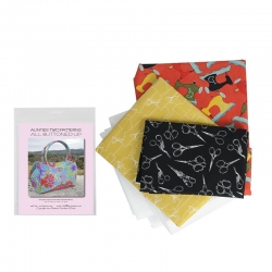 Sewing Bag Kit - includes Pattern,Fabric and Stabilizer